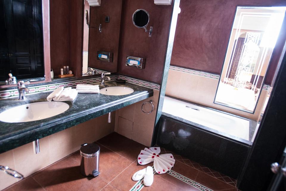 Bad_kamer_tikida_palace_golf_vakantie_marokko_marocco