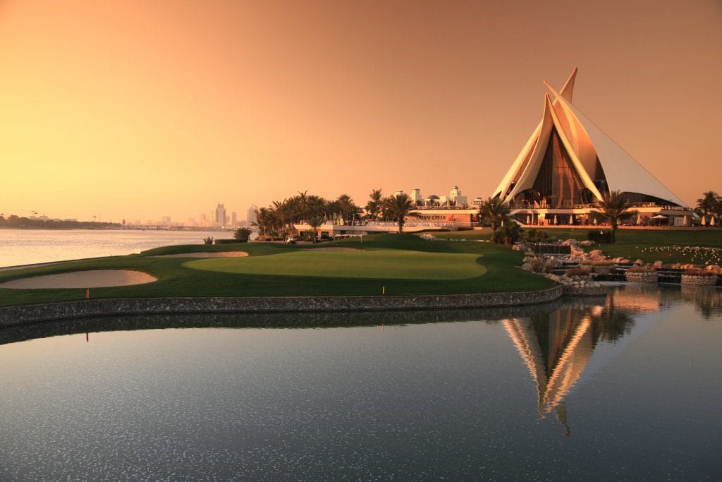 Dubai Creek golf #Dubai golfarrangementje #visitdubai 4