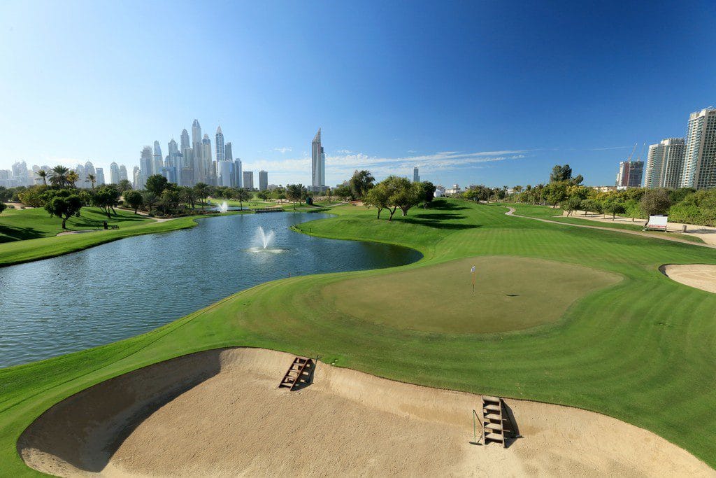 Emirates Golf Club Majlis Faldo golf #Dubai golfarrangementje #visitdubai 5