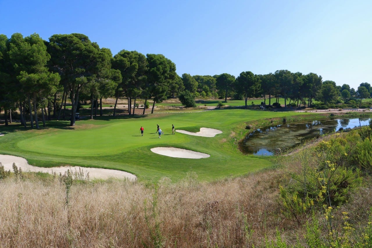 Golf reis vakantie Spanje costa daurade  Lumine Hills, 8th hole