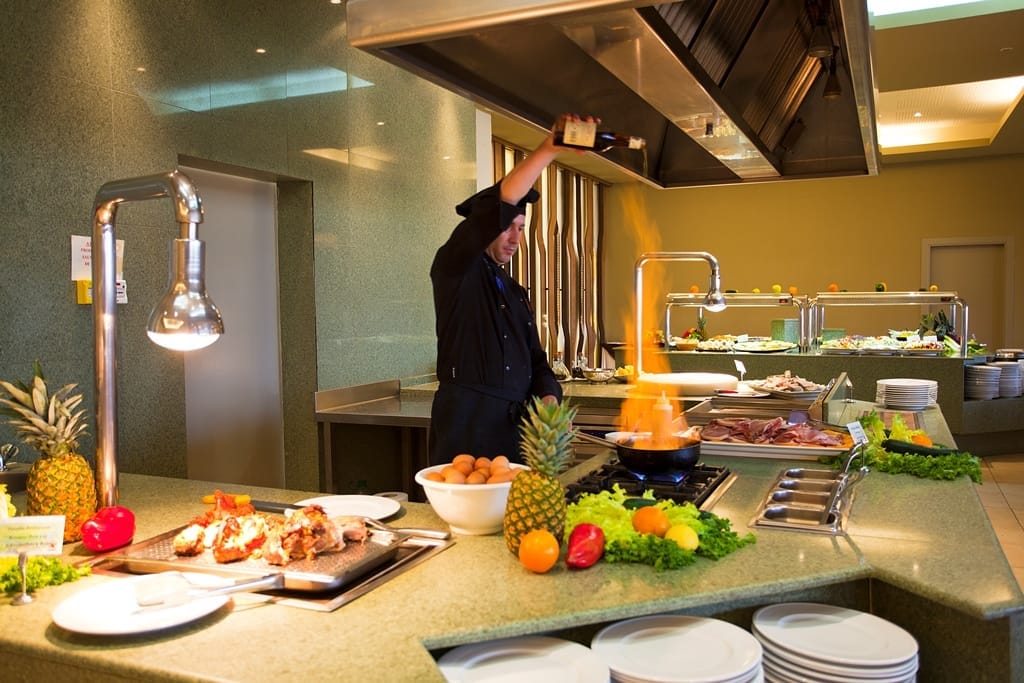 Golfreis Sercotel valle de este spanje  RESTAURANT BUFFET 5