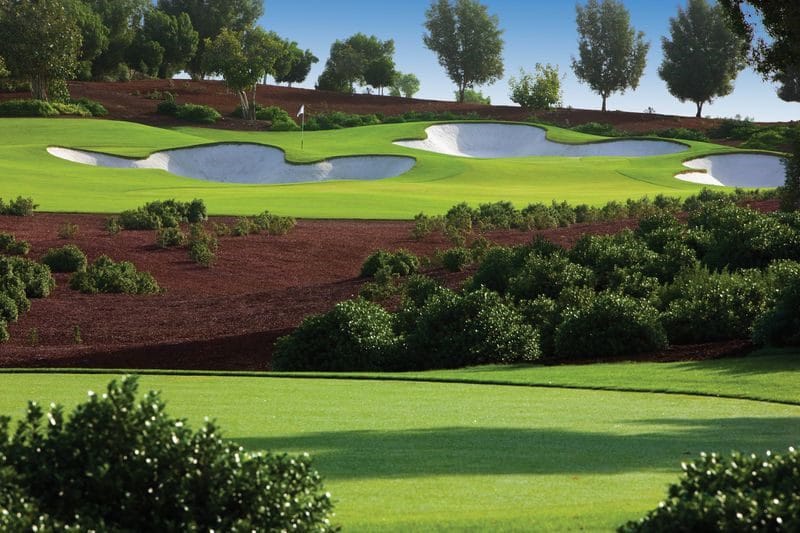 Jumeirah Golf Estates earth golf #Dubai golfarrangementje #visitdubai 3