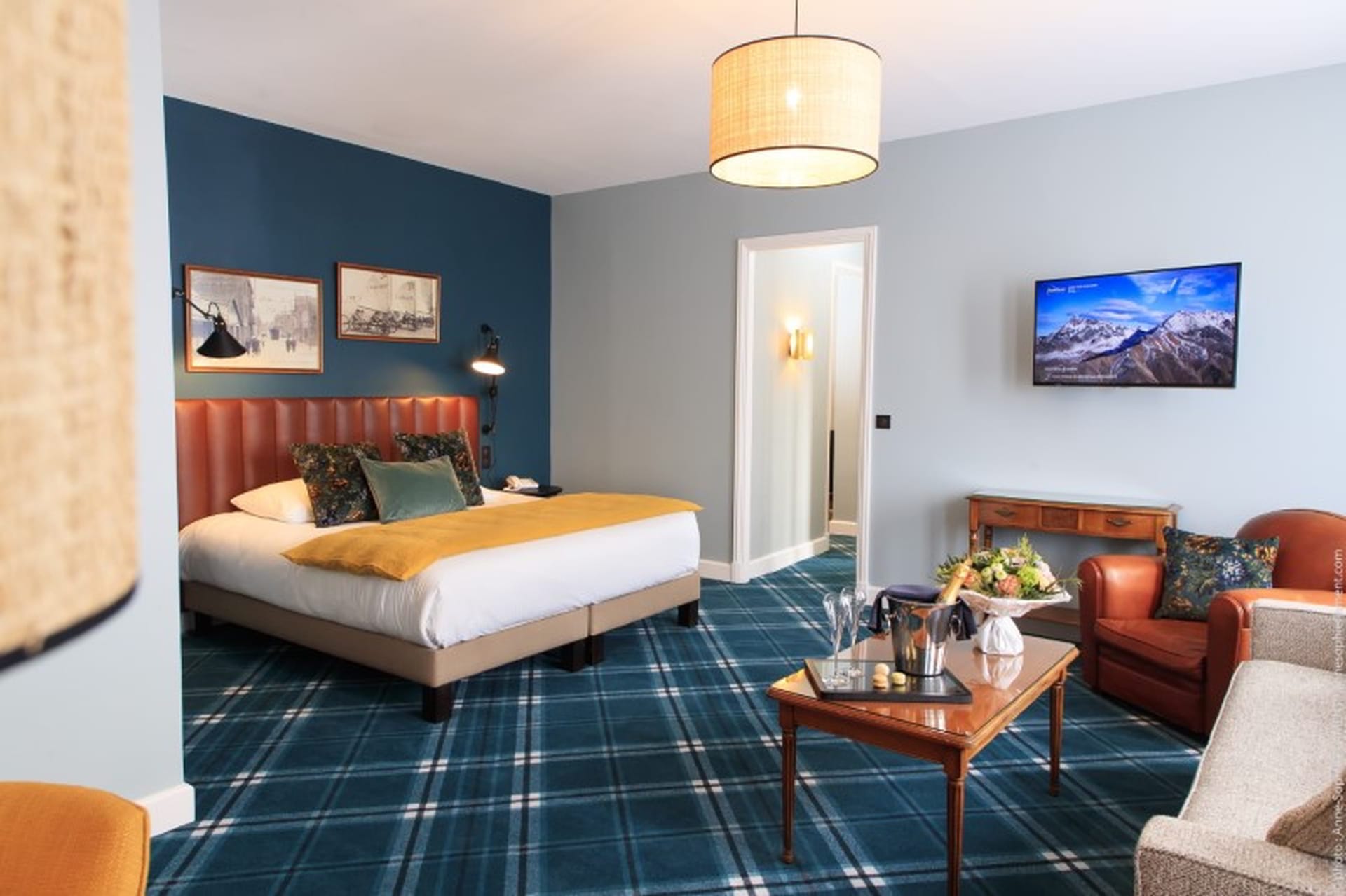 chambre catégorie Suite Junior, le manoir hôtel, Le Touquet