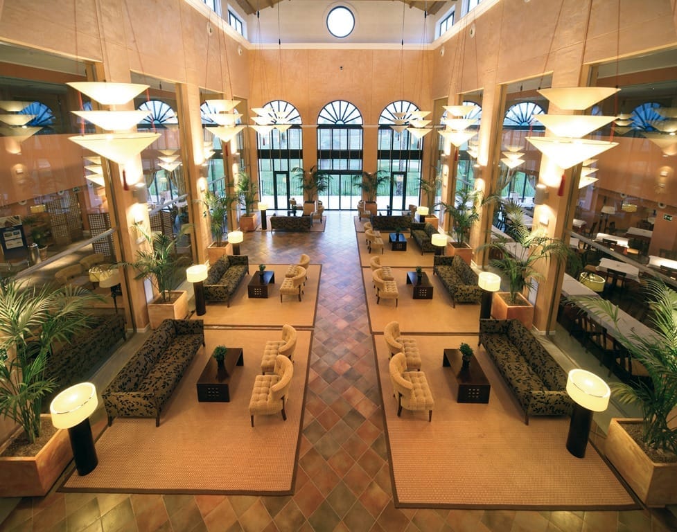 Barcello Costa Ballena golf & spa resort golf reis Spanje lobby