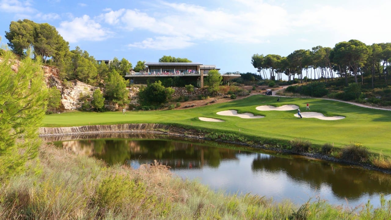 Golf reis vakantie Spanje costa daurade  Lumine Hills, 18th