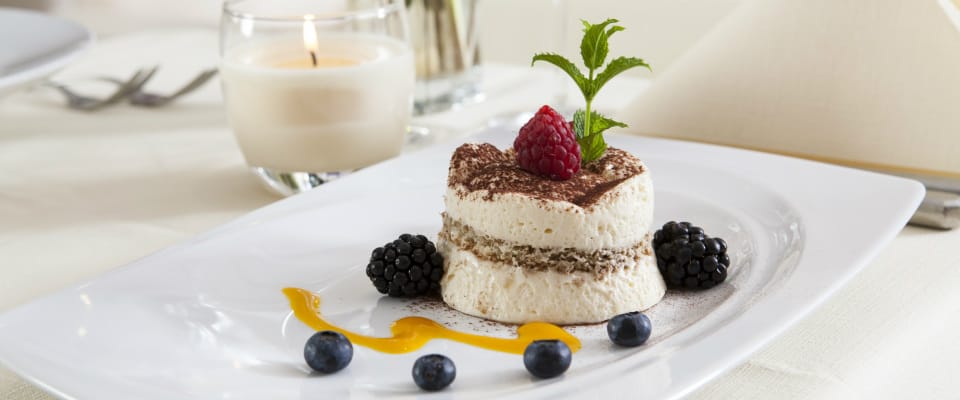 Golf vakantie Duitsland Idingshof dessert