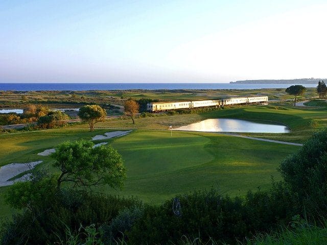 Lagos #13 train Onyria Palmares golf Portugal