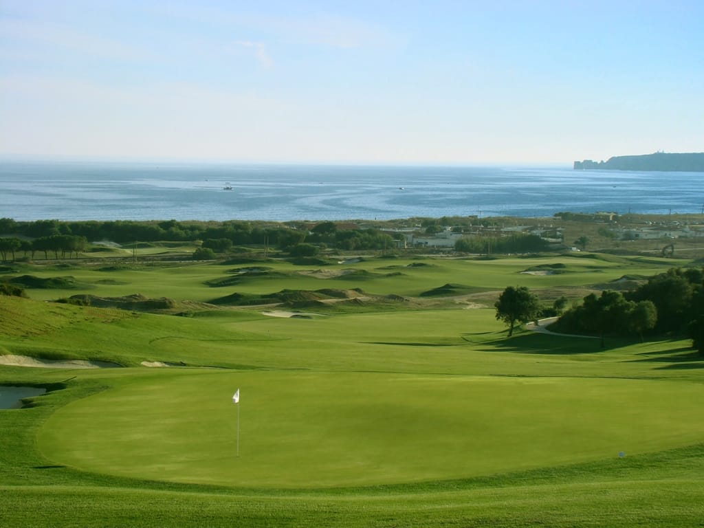 Praia #27 green Onyria Palmares golf Portugal