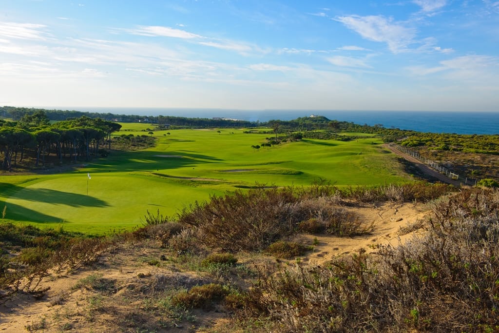 The-Oitavos-HOTEL golfreis vakantie Costa-Lisboa-Portugal.OitavosDunes_Hole11_A_Par4