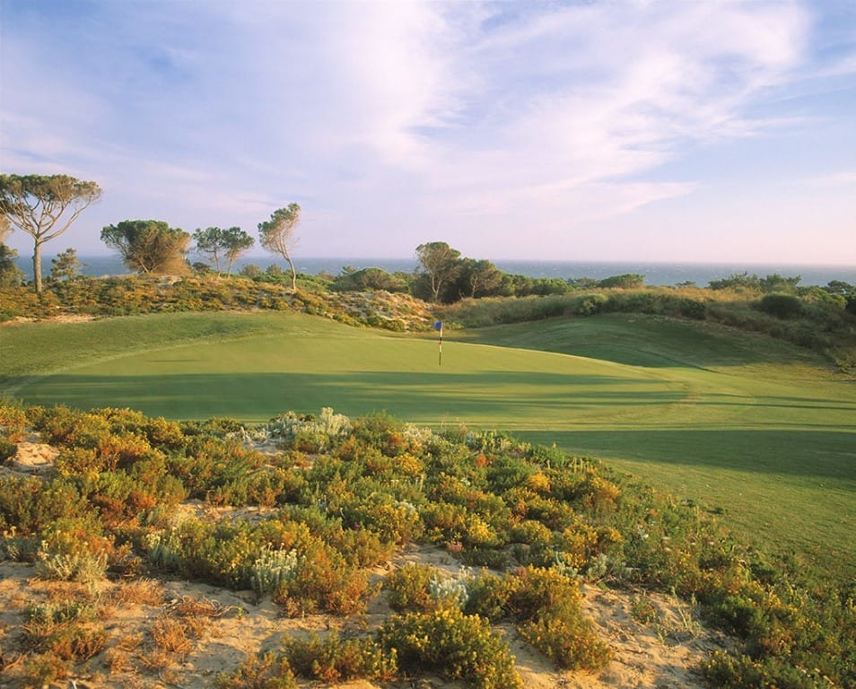 The-Oitavos-HOTEL golfreis vakantie Costa-Lisboa-Portugal.hole 1