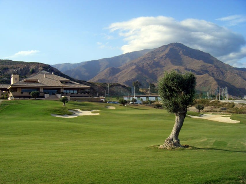 Valle Romano hole 9 golf spanje