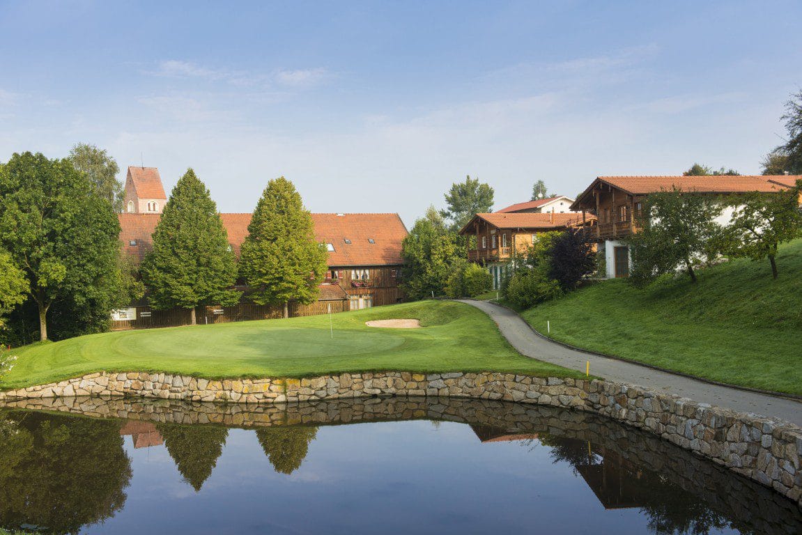 St. Wolfgang Golfplatz Uttlau, Grün 18