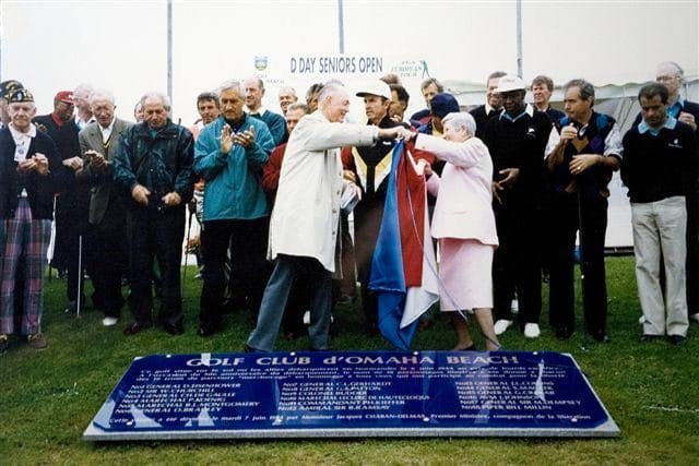 Mercury Omaha Beach frankrijk normandie golf reis  Eisenhower junior