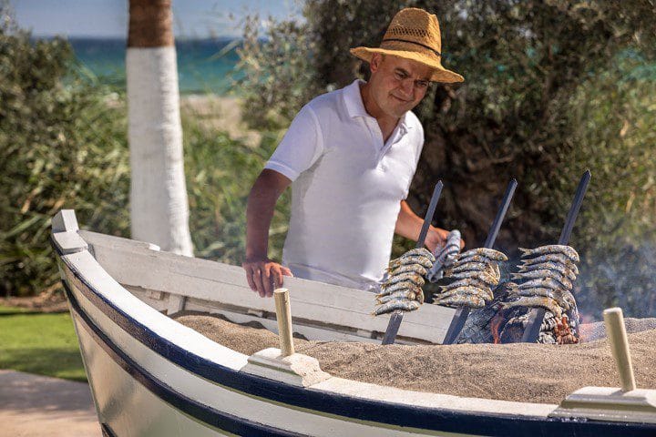 Anantara Villa Padierna - Food: Espeto