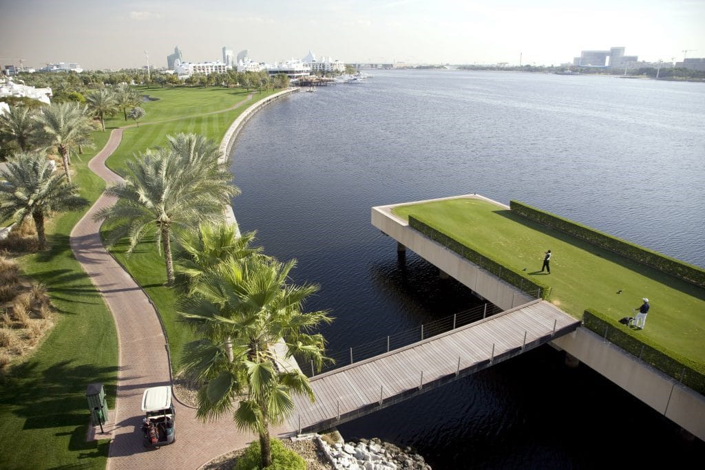 Dubai Creek golf #Dubai golfarrangementje #visitdubai 5