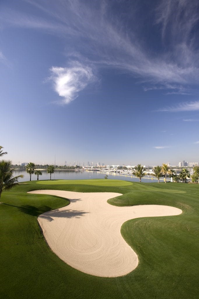 Dubai Creek golf #Dubai golfarrangementje #visitdubai 6