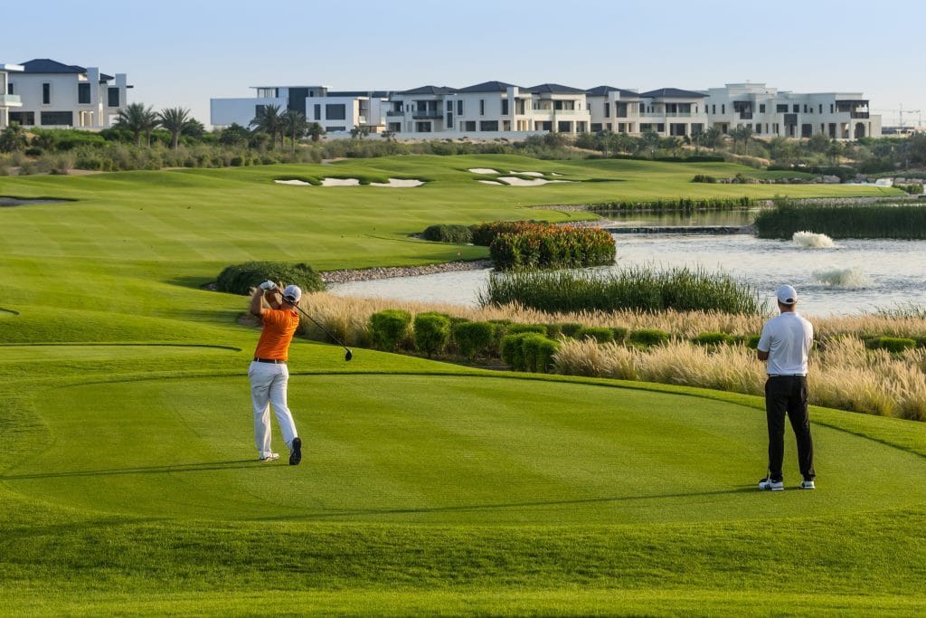 Dubai Hills golf #Dubai golfarrangementje #visitdubai 3