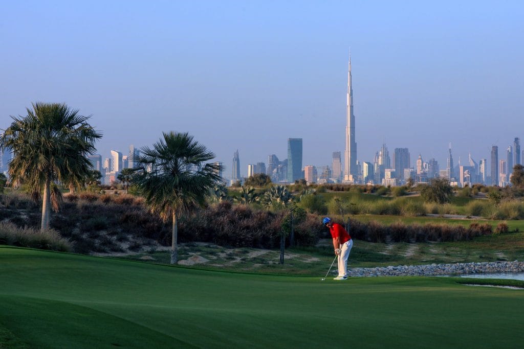 Dubai Hills golf #Dubai golfarrangementje #visitdubai 4