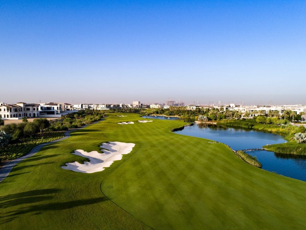 Dubai Hills golf #Dubai golfarrangementje #visitdubai