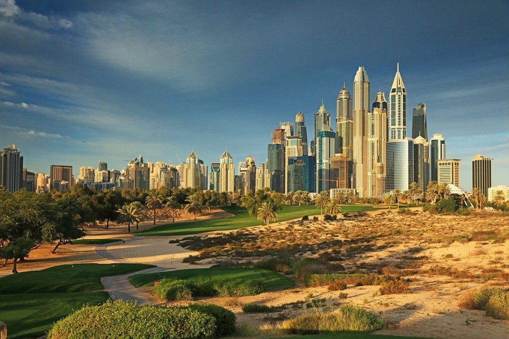 Emirates Golf Club Majlis Faldo golf #Dubai golfarrangementje #visitdubai 1