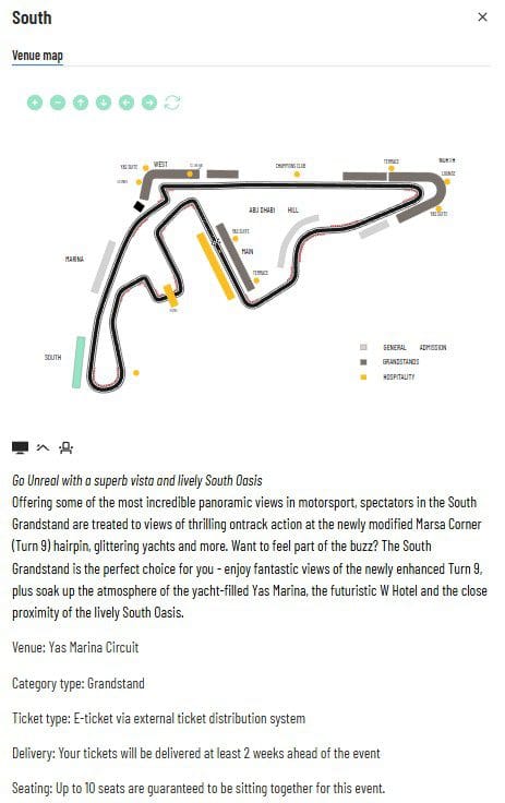 South Grandstand Abu Dhabi