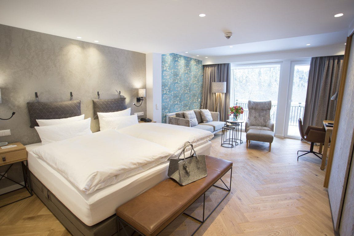 doppelzimmer-exclusiv-mit-balkon hotel jagdhaus Wiese