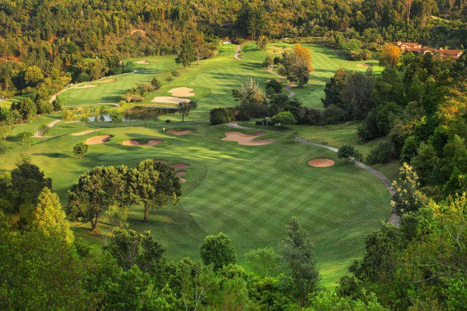 KNYSNA, SOUTH AFRICA -  NOVEMBER 02: General view during day 1 of the Vodacom Origins of Golf Final at Simola Golf & Country Estate on November 02, 2017 in Knysna, South Africa. EDITOR'S NOTE: For free editorial use. Not available for sale. No commercial usage. (Photo by Petri Oeschger/Sunshine Tour/Gallo Images)