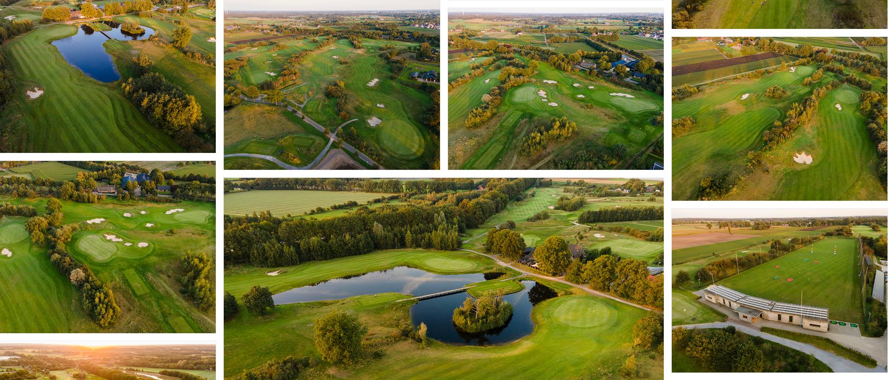 golf in Brabant; Hotel de Villa,  Turfvaert  en de  Haenen