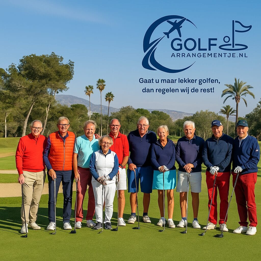 foto Alleengaanden groep golfarrangeemntje golfreizen