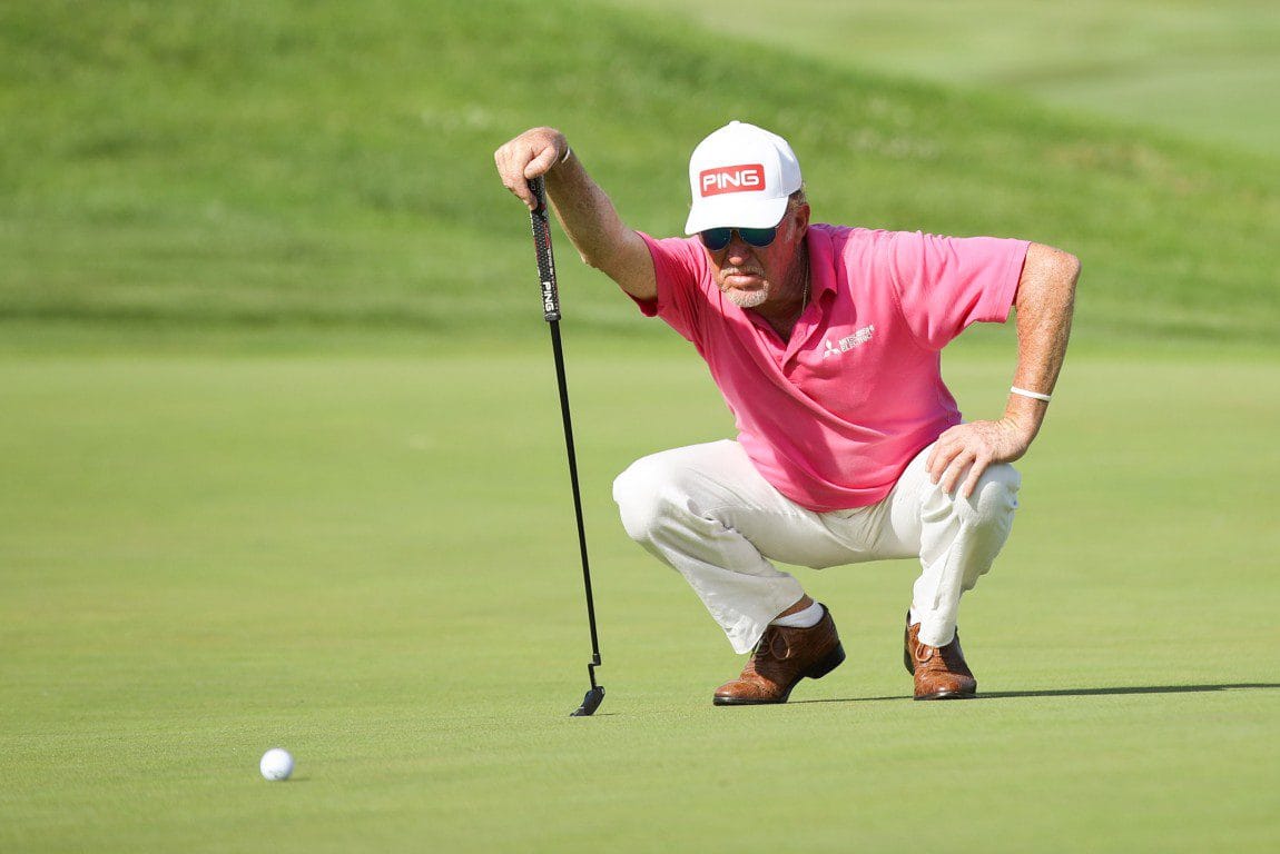 ATZENBRUGG,AUSTRIA,10.JUL.20 - GOLF - PGA European Tour, Austrian Open, Diamond Country Club. Image shows Miguel Angel Jimenez (ESP).Photo: GEPA pictures/ Christian Walgram